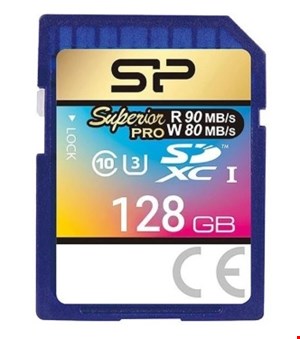 مموری کارت SD Silicon Power 128GB مدلSuperior Pro