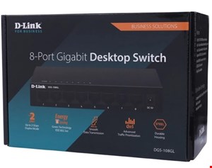 سوییچ 8 پورت دی-لینک مدل DGS-108GL
