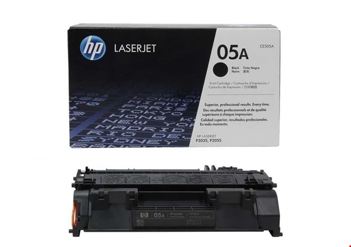 کارتریج تونر مشکی طرح اصلی HP مدل 05A